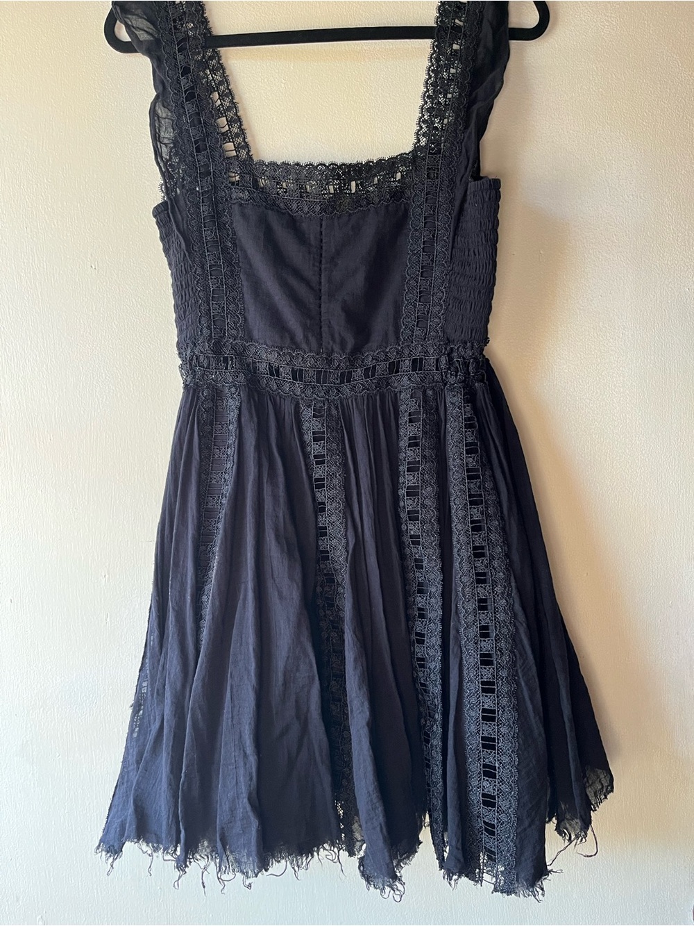 Free People One Black Mini Dress
Size Medium